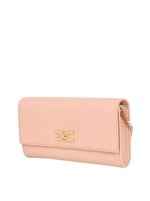 Tracolla c/placca logo rosa Elisabetta Franchi | BS32A51E2181